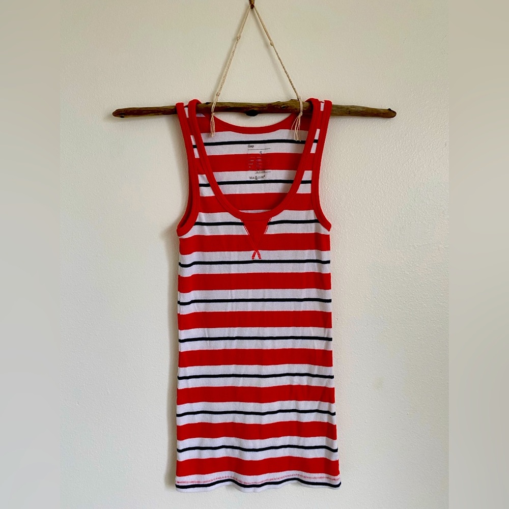 GAP NAUTICAL STRIPED TANK SZ SMALL